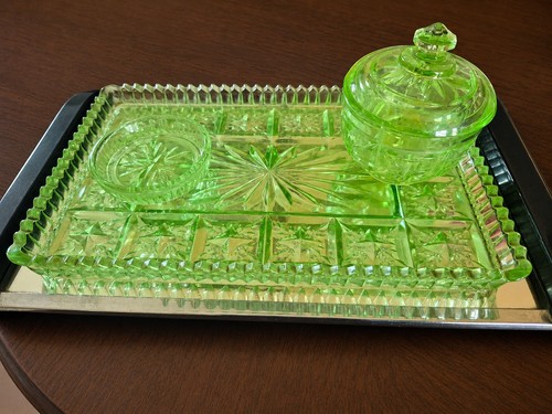 Vintage art deco - vintage, green