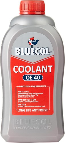 Bluecol coolant 1 l - bluecol, 40,