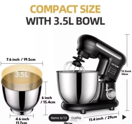 Acekool compact stand mixer - compact,