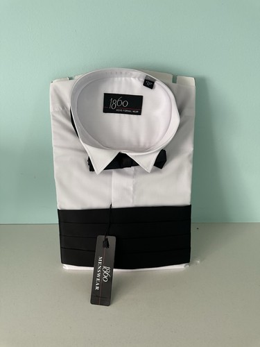 Men wing collar dress - collar,