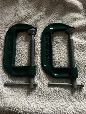 2 X Record Power G-Clamp 100mm / 4 inch.