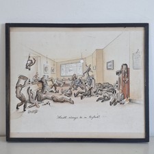 Original WW2 Political Cartoon
