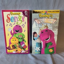 Barney VHS Lot Of 2 Tapes -