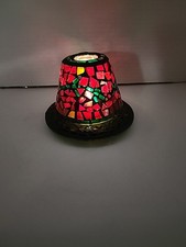 Glass Mosaic Candle Holder