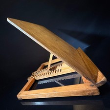 Vintage Carved Bookstand | Foldable | Laptop Rest | Adjustable Book Rest