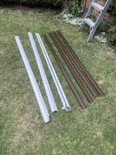 Durapost Sepia Brown Capping Rails and U Channel