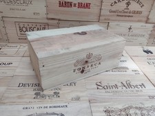 Wooden Wine Box Crate with Lid