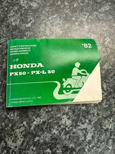 Honda PX50 Owners Manual