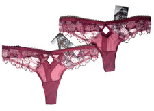 M & S ROSIE AUTOGRAPH 2 THONGS SIZE 6 MAGENTA FREE POSTAGE