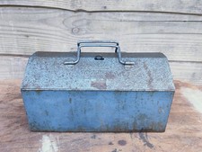 Vintage Steel Toolbox, British