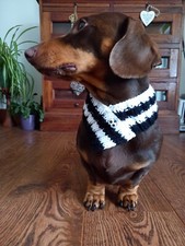 NEWCASTLE UNITED Football Colours Scarf/Bandana ⚽️  FULHAM FC  Dog/Pet Scarf ⚽