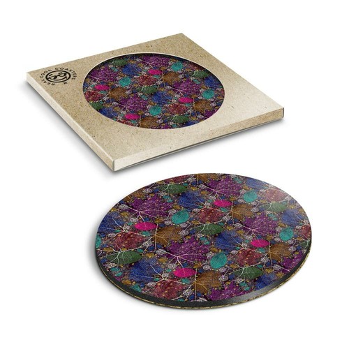 Boxed round coasters - x,