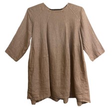 Baci ALL Linen Baby Doll Dress