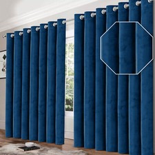 Velvet Blackout Curtains Extra