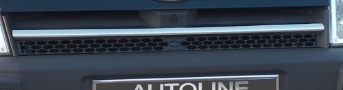 Chrome front grille accent - front,