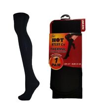 Hot Stuff Thermal Socks Ladies Knee High or Over Knee Warm 4.9 Tog (2 Pairs)
