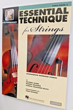 Viola Book 3 Essential Technique for Strings Intermediate Technique Studies