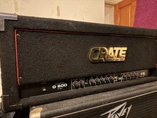 Crate G600 Guitar Amp Head Bass Head Amplifier Vintage Metal Amp