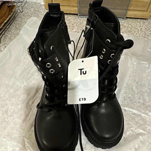 Kids black faux leather - kids,