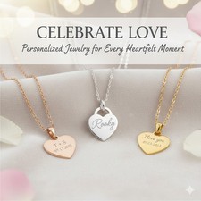 Personalised Engraved Heart
