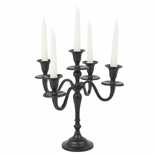 Arm metal candle - candle, holder
