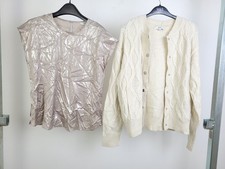 M&S Womens 2pcs Beige Cable