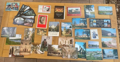 Russian postcards collection - russian,