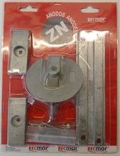 Zinc anode kit for - zinc, mariner