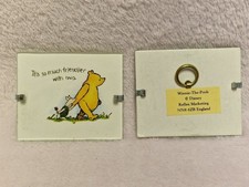 Original Drawing - Mini Winnie The Pooh Glass Picture Frame (6 x 5 cm)