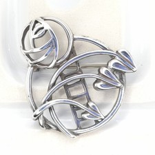 Vintage Sterling Silver Rose