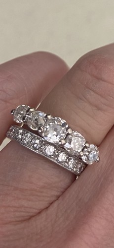 Vintage platinum natural