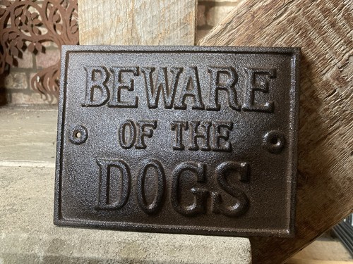 Cast iron beware the - beware,
