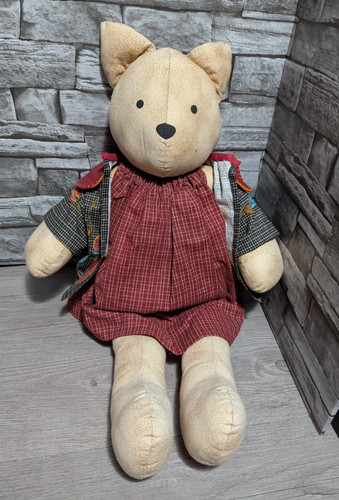Hand crafted plush - crafted, kitty