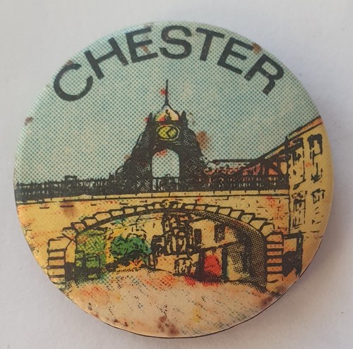 Button badge chester - button,
