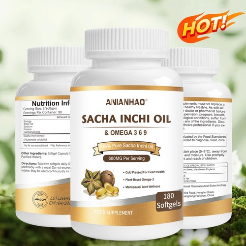 Sacha inchi oil 600mg - inchi,