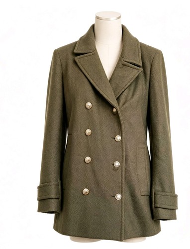 Zara double breasted coat - double,