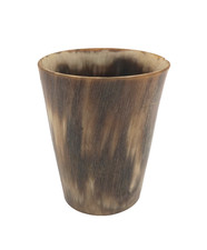 Vintage Horn Beaker Cup