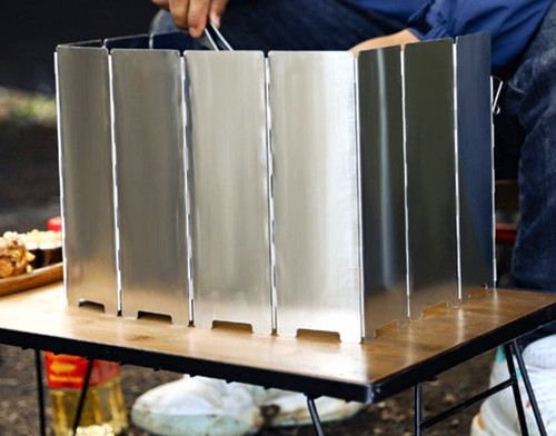 Folding aluminium camping - aluminium,