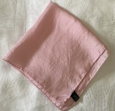 Vintage Silk Handkerchief Pink