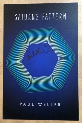 Paul weller signed saturns - weller,