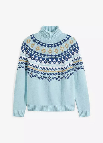 Bonprix turtleneck fairisle - turtleneck,