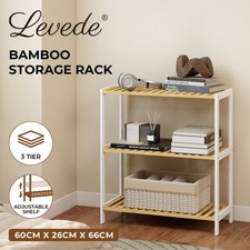Levede Bamboo Storage Shelf