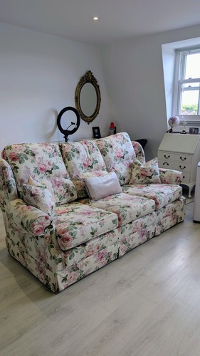 Sanderson floral sofa and two - floral,