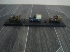 3 x Oxford Diecast Military 1/76 Austin Tilly