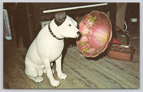 Nipper dog rca - nipper, stone