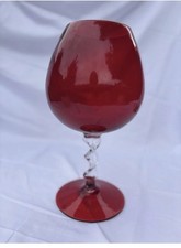 Ruby Red, Large Brandy Balloon