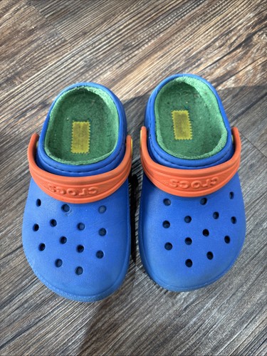 Kids crocs size c10 fleece - size,