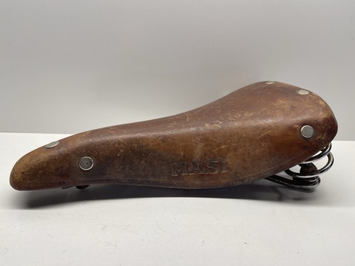 Masi leather saddle - leather,