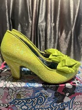 Irregular Choice Size 5 Neon