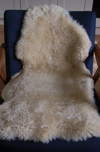 Genuine pure wool sheepskin - wool,